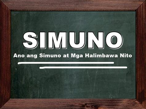 mga halimbawa ng simuno|SIMUNO .